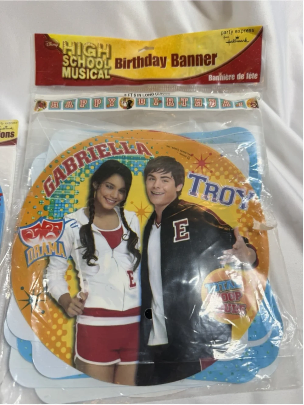 High School Musical Party Tablecloth, Banner Invites￼Theme Party